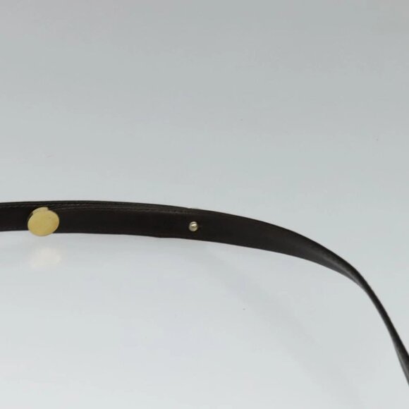 Christian Dior Trotter Canvas Shoulder Bag Brown Gold Auth 118343 - Picture 2 of 16